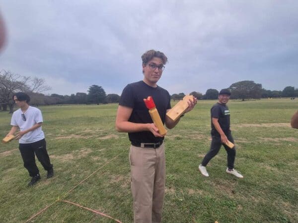 Gespaltener Kubb-König